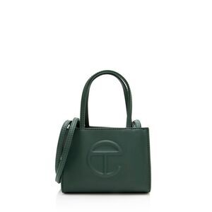 Telfar Faux Leather Small Shopping Tote